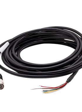 兼HIKROBOT广濑HR10A-7P-6S航空头连接线MV-ACC-01-2102-3m电源线