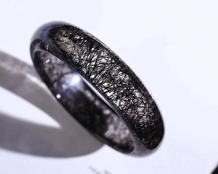 至尊收藏级黑发晶手镯