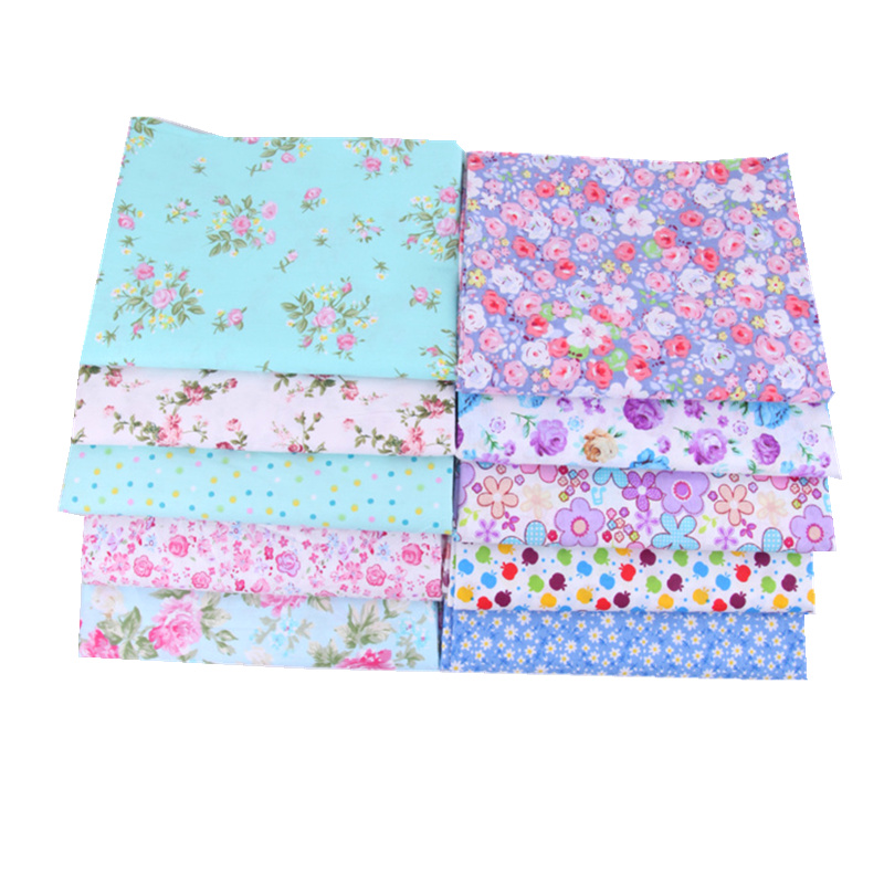 diy手工小清新风碎花印花布料