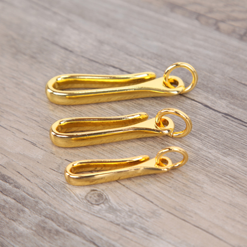 U型钩皮带钩财布钩扣 财布钩金色财布链配饰钥匙扣 钥匙挂