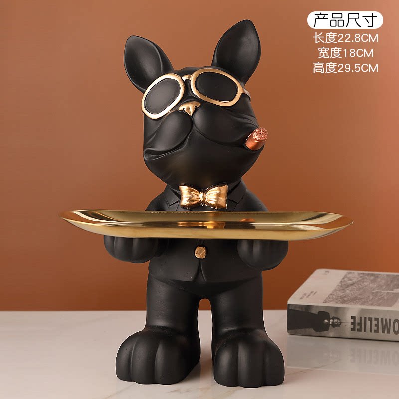 轻奢风入户钥匙盒遥控器装饰品