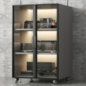 博良功放机架专业音响功放机柜影音设备器材带门柜子脚架可定制