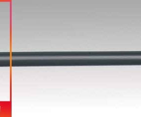 授权代理Hubtron™ 黑色 Pascal 氟橡胶管材7.6M/包