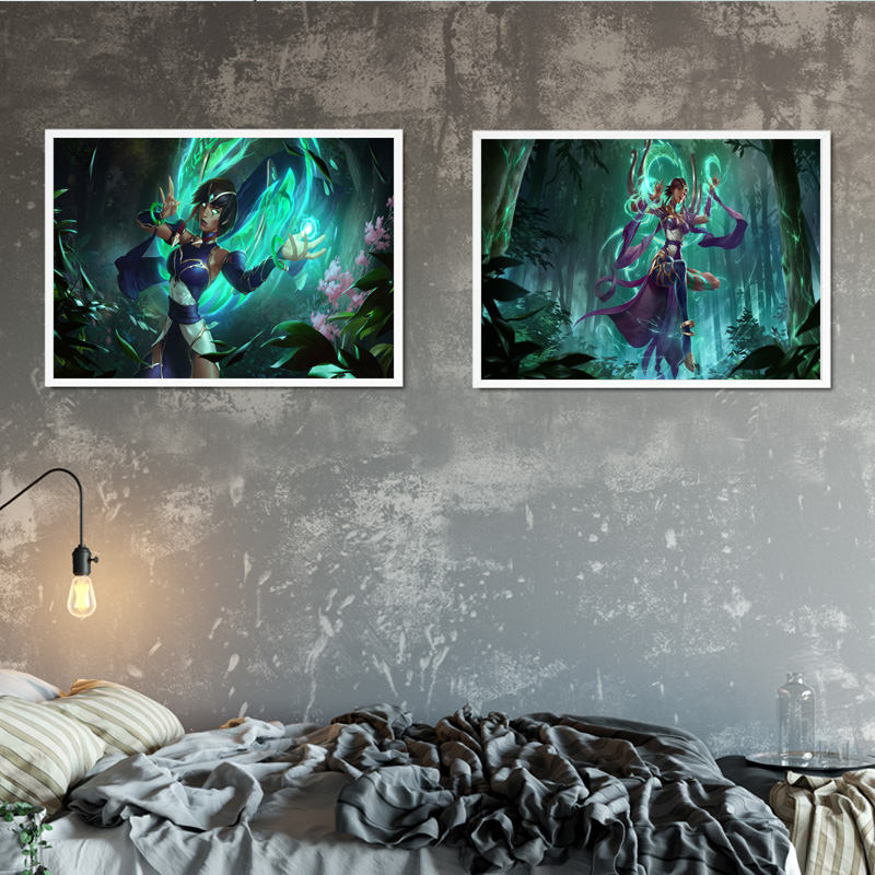 英雄联盟LOL电竞房网吧挂画