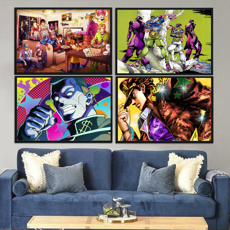 JOJO的奇妙冒险海报挂画