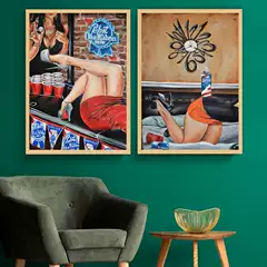 Sexy Beauty Decorative Painting, Erotic Woman Art Poster, Ktv Bar Entertainment Club Nightclub Private Room Hanging Painting