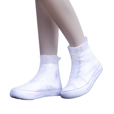 正雨中筒通用春一体无缝耐磨雨鞋