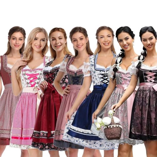多款成人女士啤酒服套装啤酒节连衣裙巴代利亚舞台表演服装女装