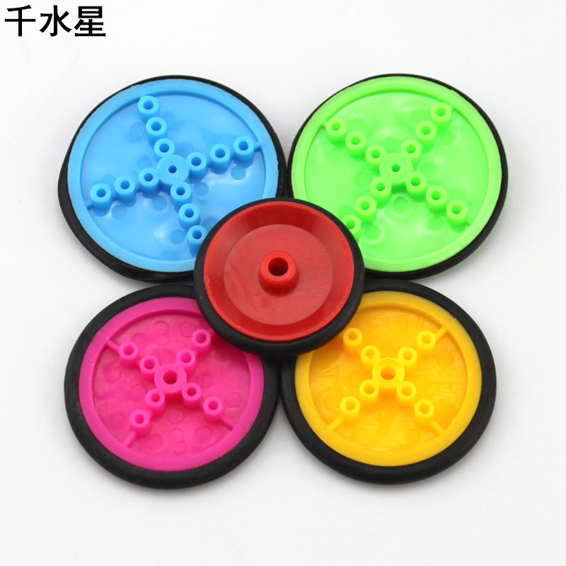 彩色小车轮多规格模型千水星