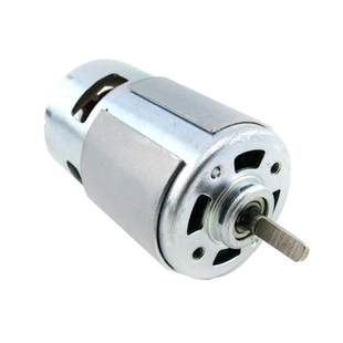 775电机(D型轴) 微型直流大扭力马达 高转速轴承电机 diy套件夹头