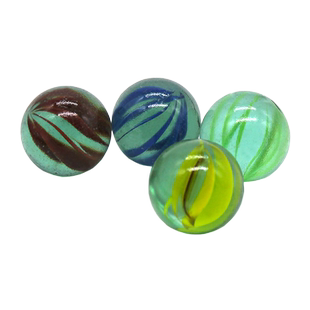 玻璃球彩色图案儿童大小弹珠水晶球珠玩具园艺鱼缸配景装饰材料