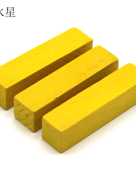 黄色松木条1*1*4cm 彩色木条 松木长条 diy手工材料 4厘米 短木条