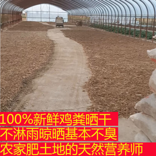 鸡粪纯干鸡粪肥种花种菜果树蔬菜专用无异味鸡屎有机肥农家肥包邮