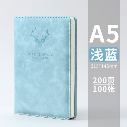 商务笔记本定制logo加厚搭扣记事本会议记录办公高颜值本子批发