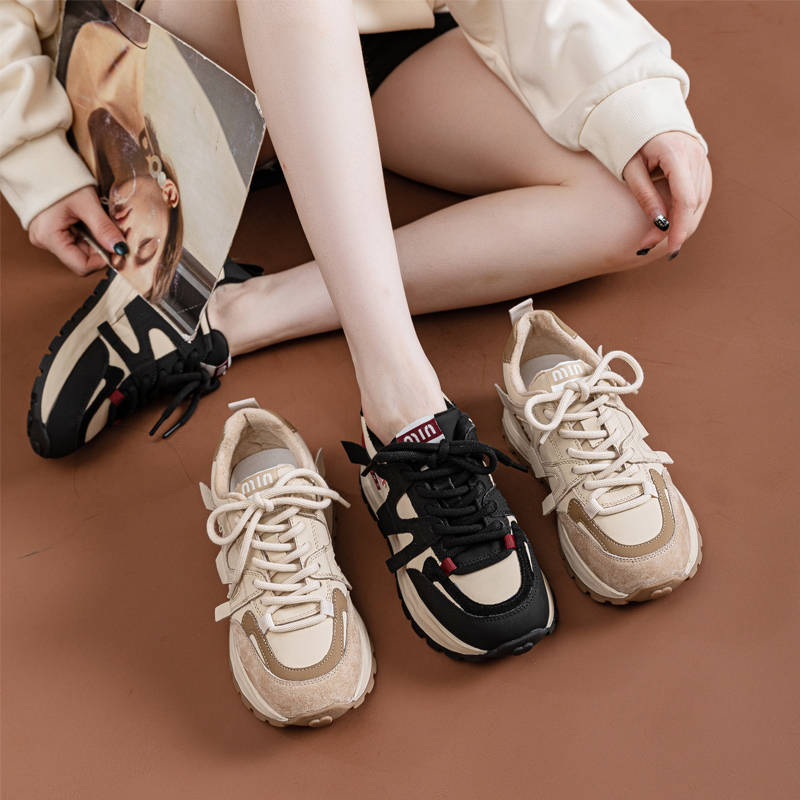 大丫丫大码女鞋时尚保暖款休闲鞋