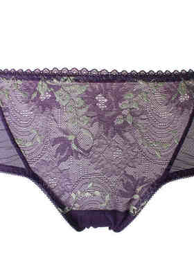 戴芝蒂华美刺绣莱卡棉舒适内裤调整小裤提臀收腹抗菌透气A52011