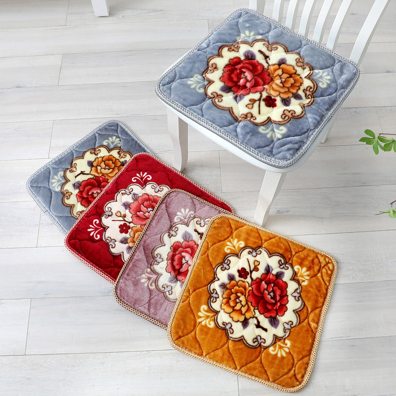 加厚毛绒坐垫餐厅椅子垫饭店凳子垫沙发垫汽车坐垫办公室椅子垫,居家布艺,椅垫,淘宝优惠券,粉丝福利购,淘宝优惠卷