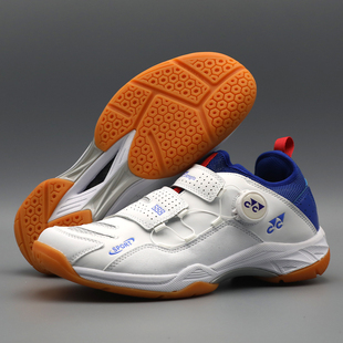 透气防滑旋钮鞋 外贸尾货户外羽毛球鞋 专业比赛男士 运动鞋 带网球鞋