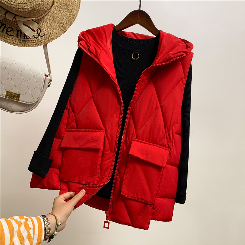 Down cotton Vest 2019 Autumn and winter new pattern Korean Edition student Cotton Easy Versatile have cash less than that is registered in the accounts cotton-padded jacket coatin the Women's clothing/Boutique , Maga  category - from Buy2taobao.com to provide professional Taobao agent buy service