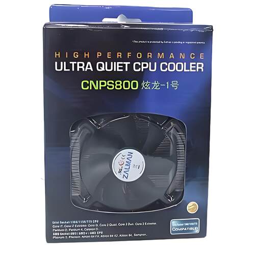 zalman cnps800 炫龙一号 cpu散热器 intel amd风扇 1200针风扇
