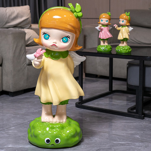 天使茉莉吉他女孩蓝牙音响大摆件