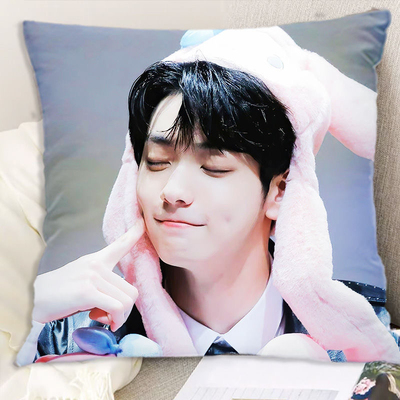 崔秀彬TOMORROW X TOGETHER周边同款抱枕头来图定制午睡靠垫礼物