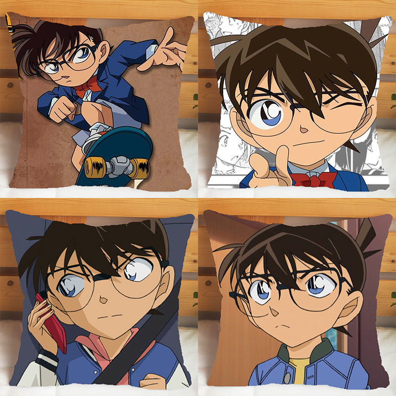名侦探柯南周边同款抱枕二次元动漫来图定制靠垫男女生日礼物靠垫