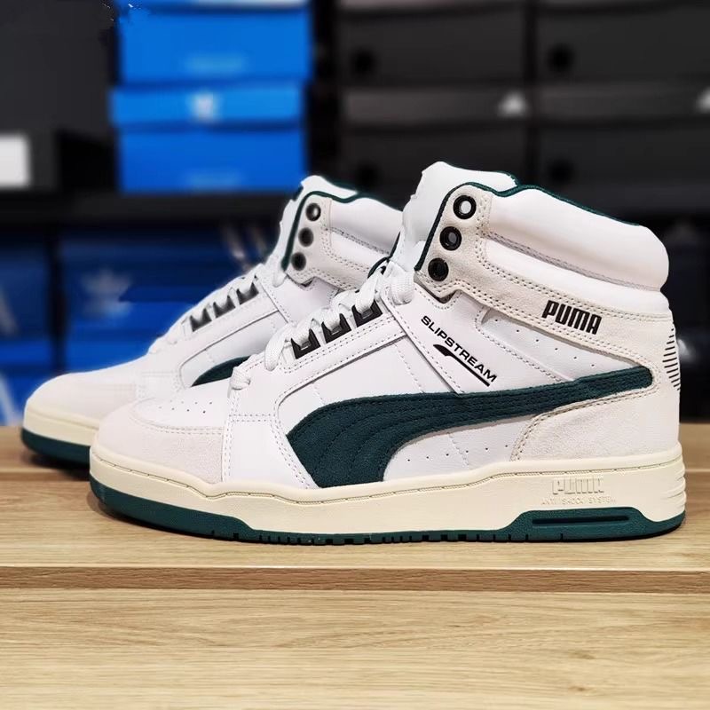 PUMA彪马 Slipstream Mid Heritage 高帮白绿色386545-02江苏ZS仓