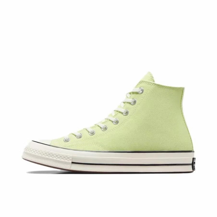 Converse A07428C 1970s 舒适耐磨高帮帆布鞋男女同款绿河南LL仓