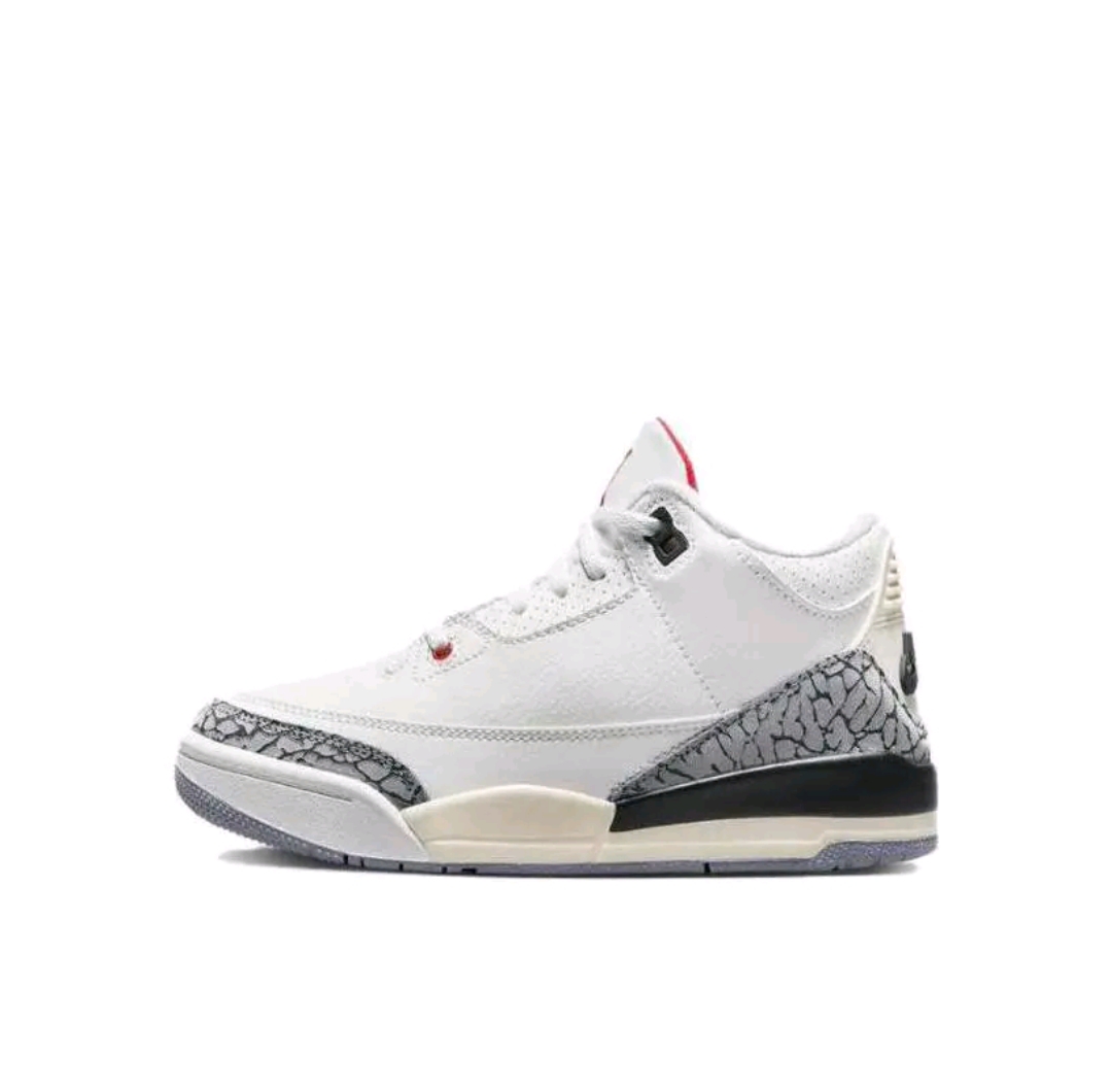 Air Jordan 3 时尚潮流 复古 运动鞋儿童  DM0966-100武汉py仓