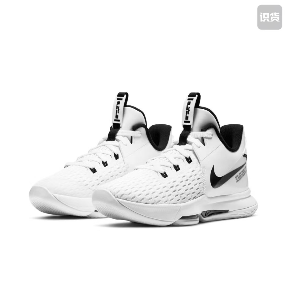 Nike CQ9381-101减震防滑耐磨低帮实战篮球鞋白黑国内版河南LL仓