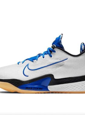 Nike Air Zoom BB Nxt篮球鞋白色/蓝色/黄色DB9991-100嘉兴顺丰仓