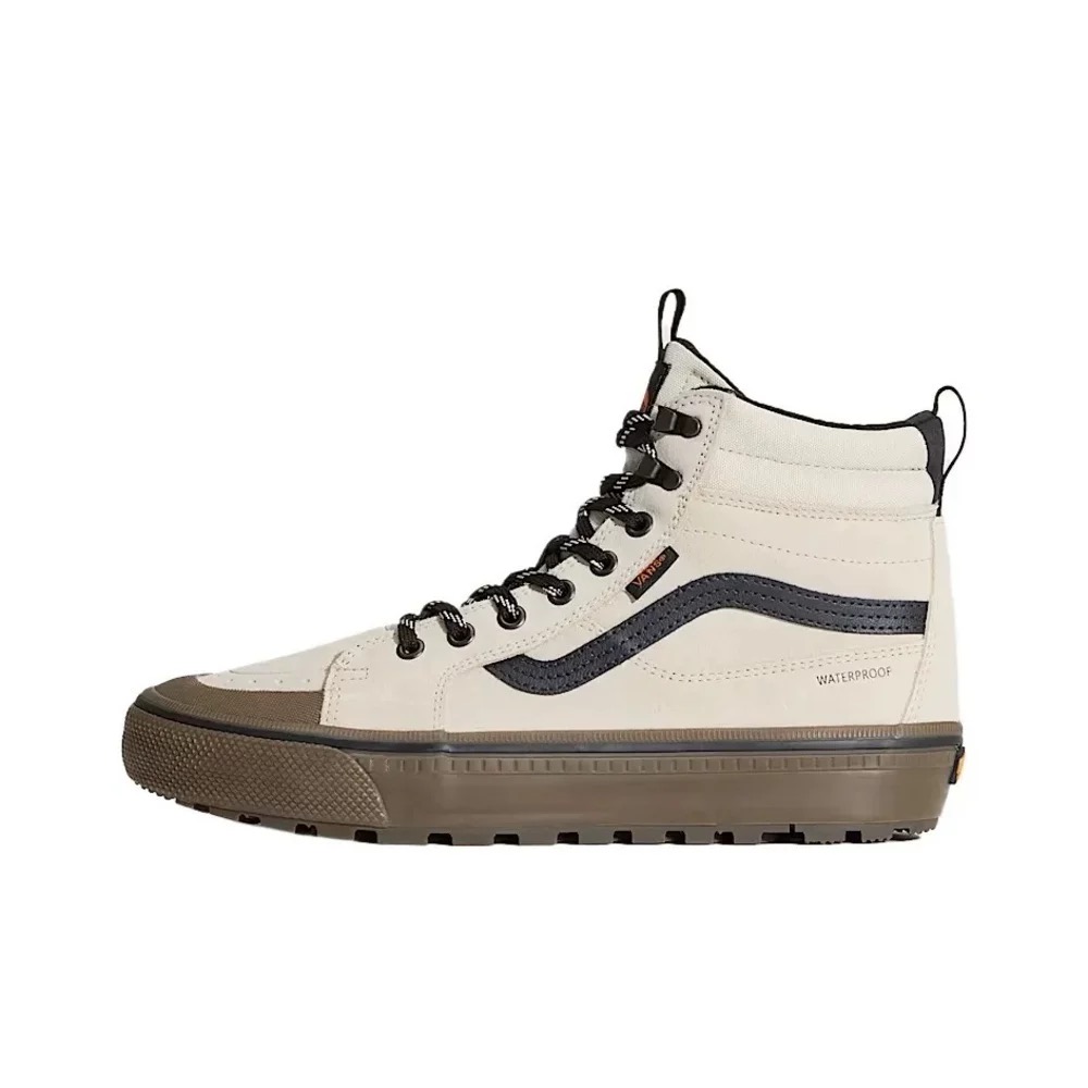 Vans Sk8-Hi 皮革绒面革 简约百搭保温 板VN000DAQZO2 杭州WY