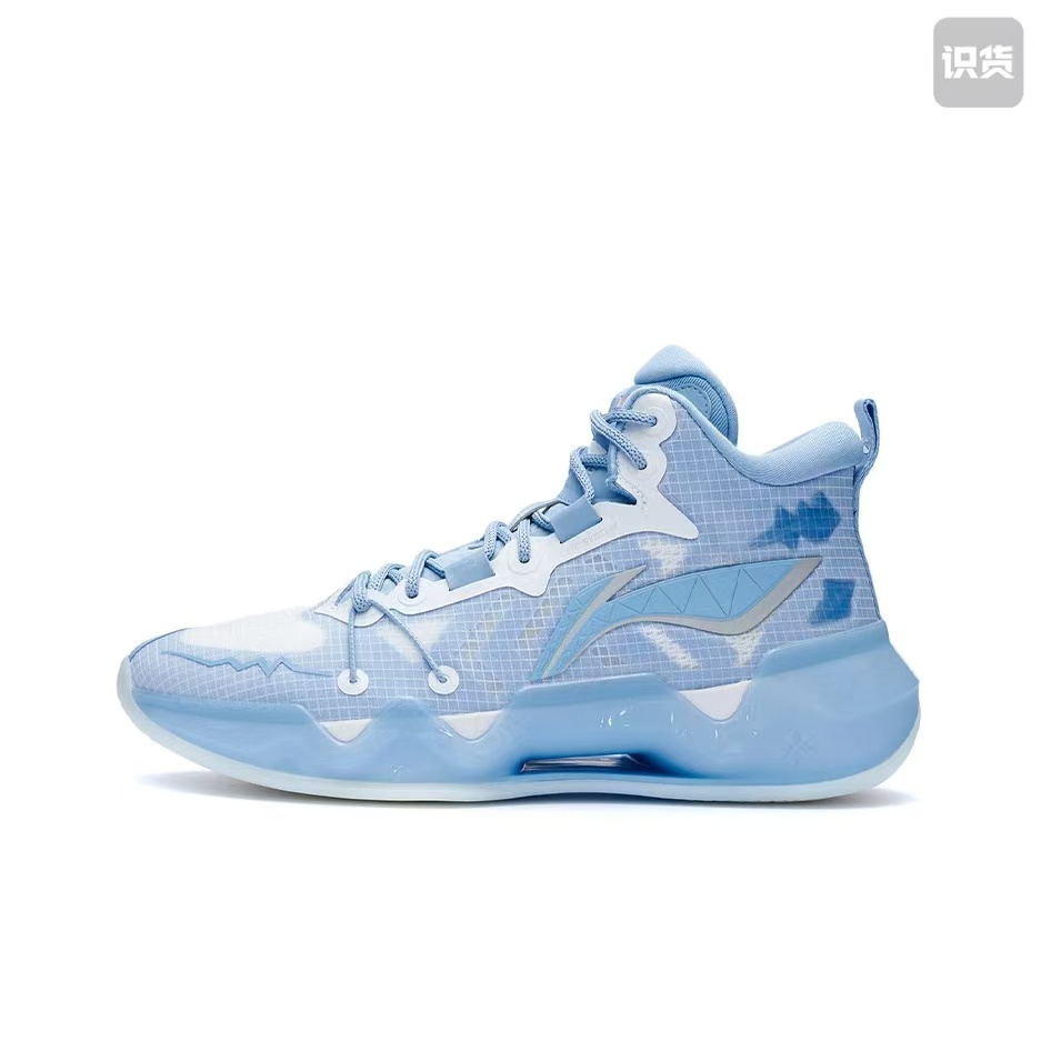 李宁利刃2 ABAR087-3舒适百搭减震防滑中帮篮球鞋男河南LL仓