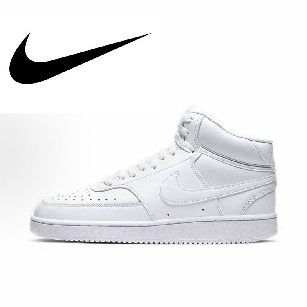 耐克Nike Court Vision白中帮板鞋女款CD5436-100温州JYH仓