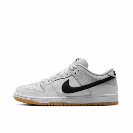 Nike Dunk SB 皮革CD2563-101低帮 板鞋 男女同款 白黑河南LL仓