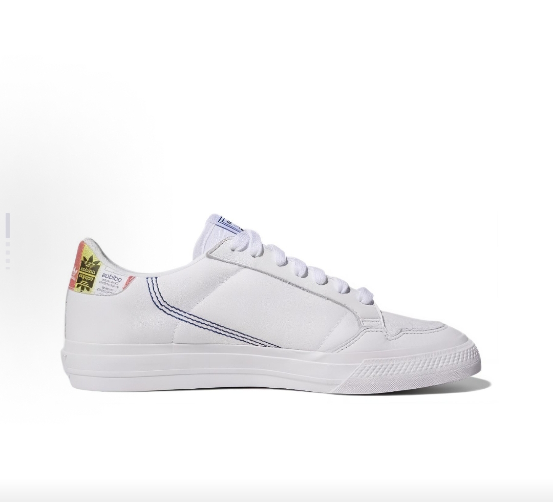 adidasoriginals防滑耐磨低帮板鞋男女同款 白蓝绿FX3810江西TT仓