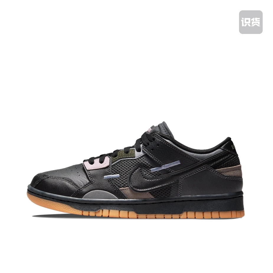 Nike Dunk scrap   低帮 板鞋 男款 黑灰色DB0500-001贵州66仓