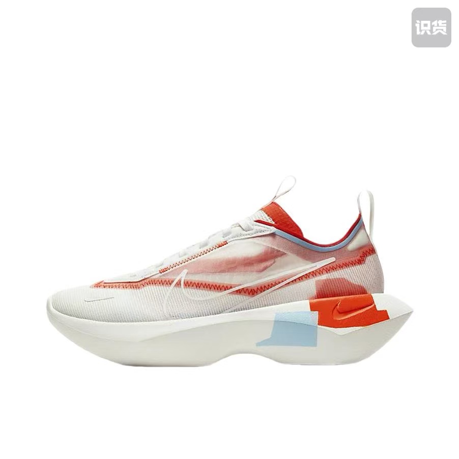 Nike CJ1649-100减震防滑耐磨低帮生活休闲鞋女款白红河南LL仓