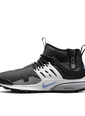 Nike Air 圆头系带 中帮 生活休闲鞋 男款 黑白DC8751-002杭州X仓