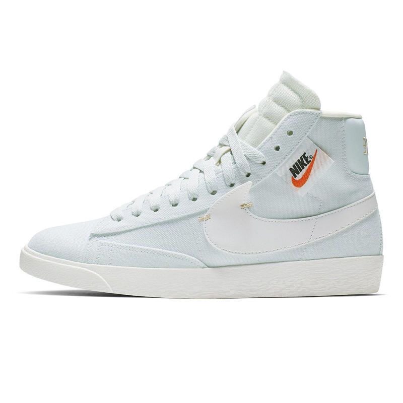 Nike耐克女鞋开拓者淡蓝色高帮休闲鞋耐磨BQ4022-400温州JYH仓