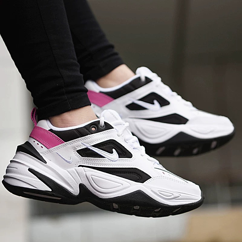 Nike M2K Tekno 低帮 老爹鞋 女款 黑白紫AO3108-105合肥JH仓