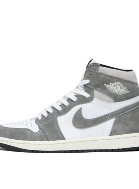 Jordan 潮流 高帮 复古篮球鞋 男女同款 灰色DZ5485-051杭州X仓