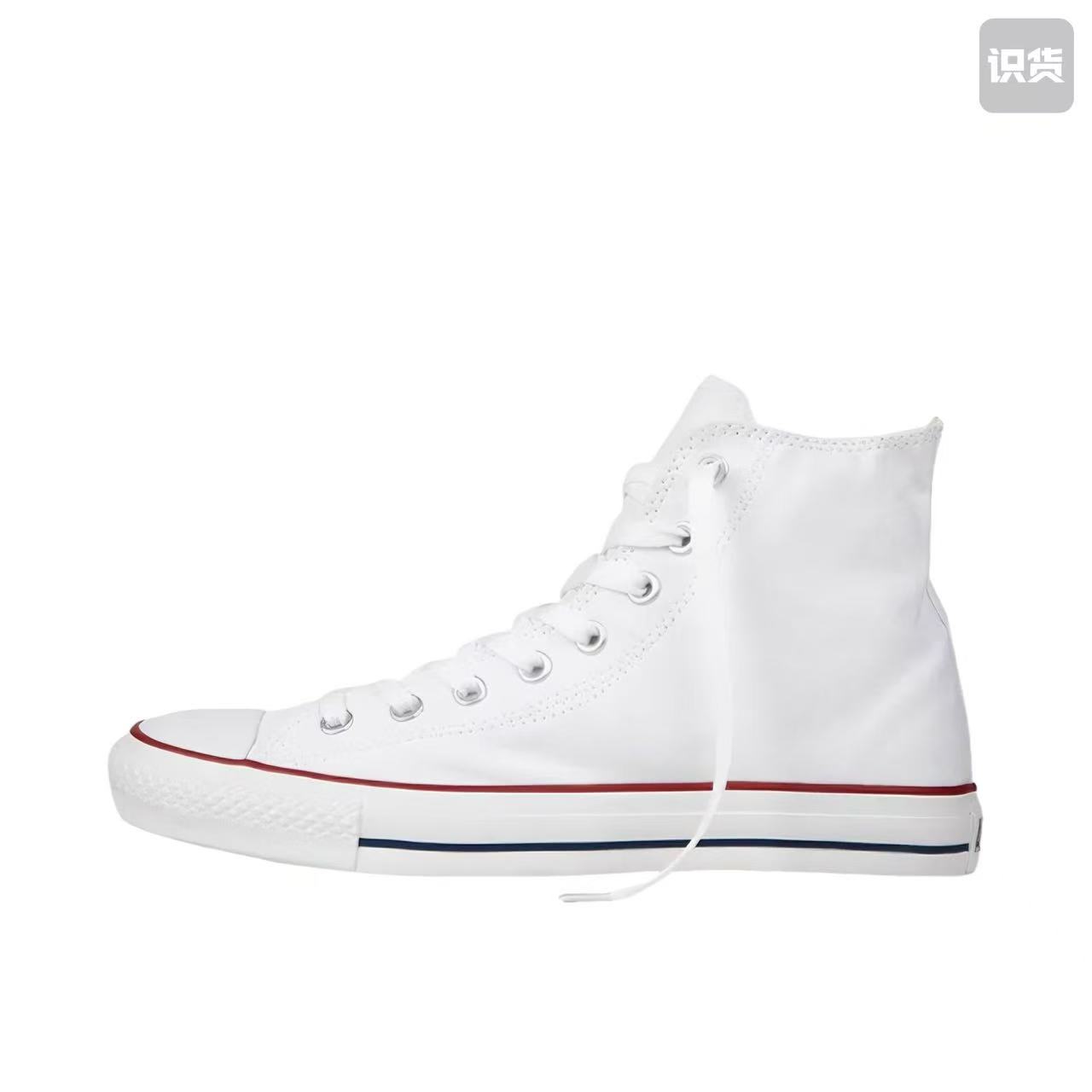 Converse Chuck 101009经典耐磨高帮帆布鞋男女同款白河南LL仓