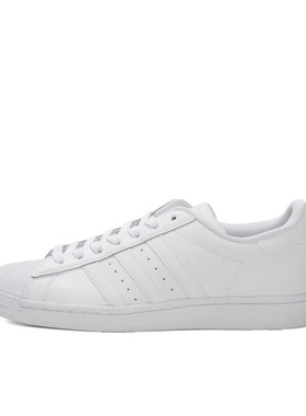 adidas EG4960经典百搭 轻便 低帮 板鞋 男女同款 白色河南LL仓