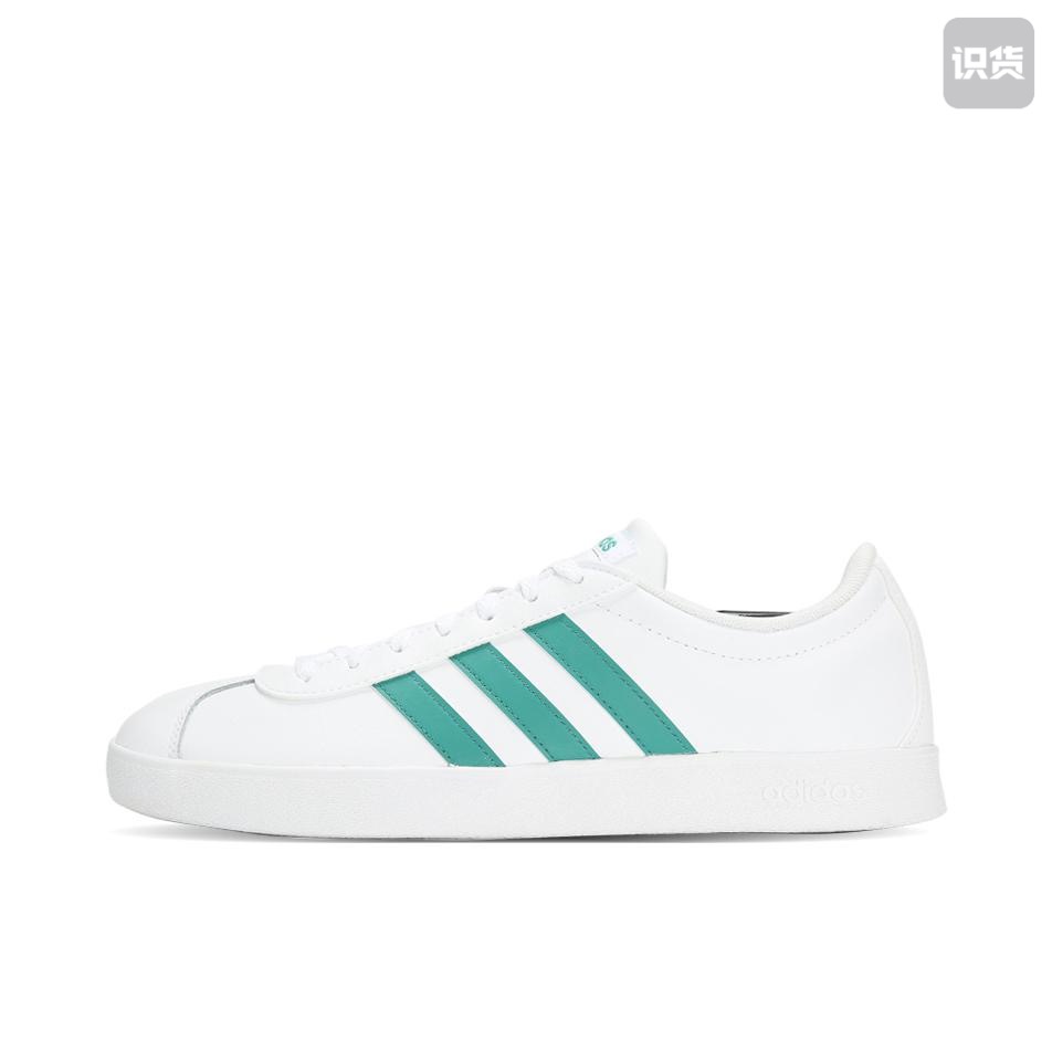 adidas VL COURT 2.0 包裹性低帮板鞋EE6814广东LS仓