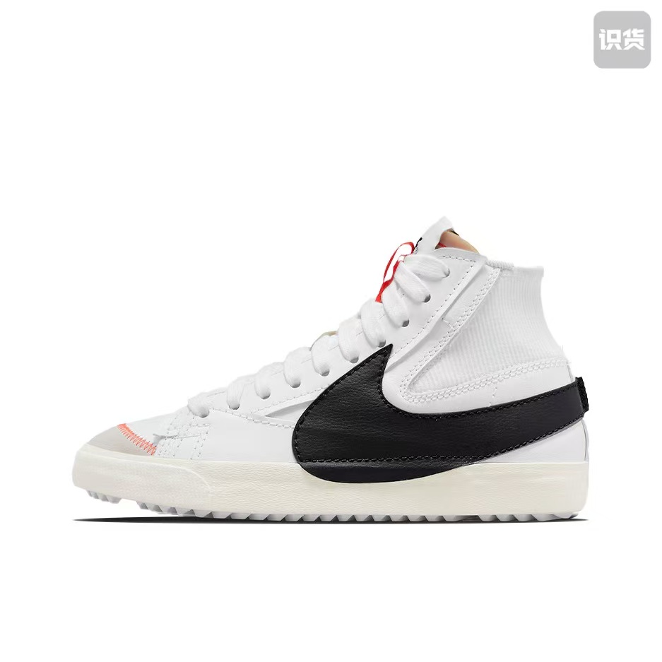 Nike Blazer '77 DD3111-100中帮板鞋男女同款白黑河南LL仓