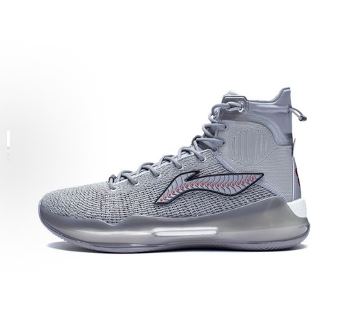 LiNing李宁回弹轻便 防滑耐磨高帮篮球鞋 男款ABAP065-20杭州GD仓