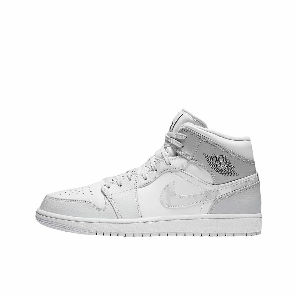 Air Jordan 1 DC9035-100小dior 中帮复古篮球鞋男款白灰河南LL仓