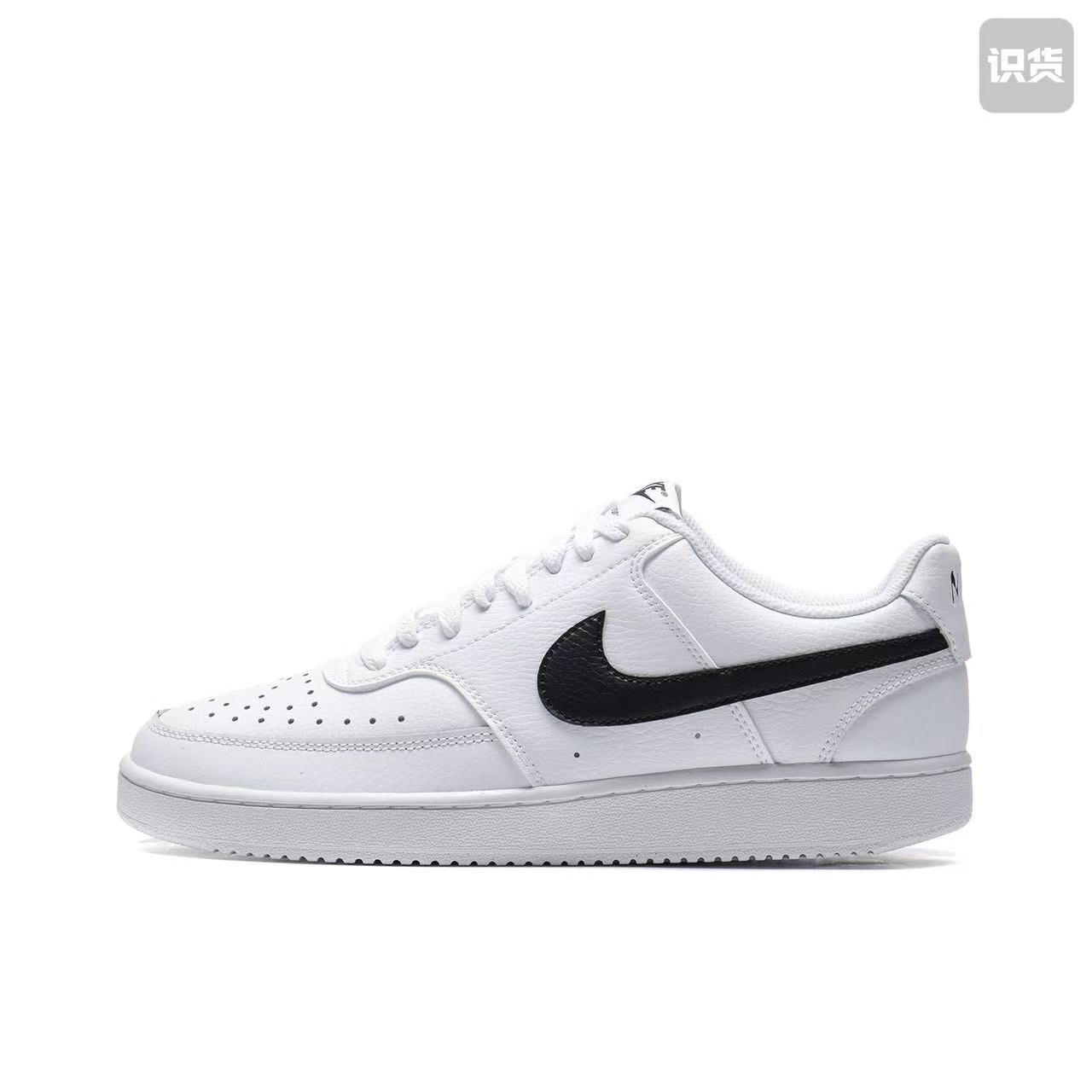 Nike CourtVision1 CD5463-101舒适低帮板鞋男女同款白黑河南LL仓